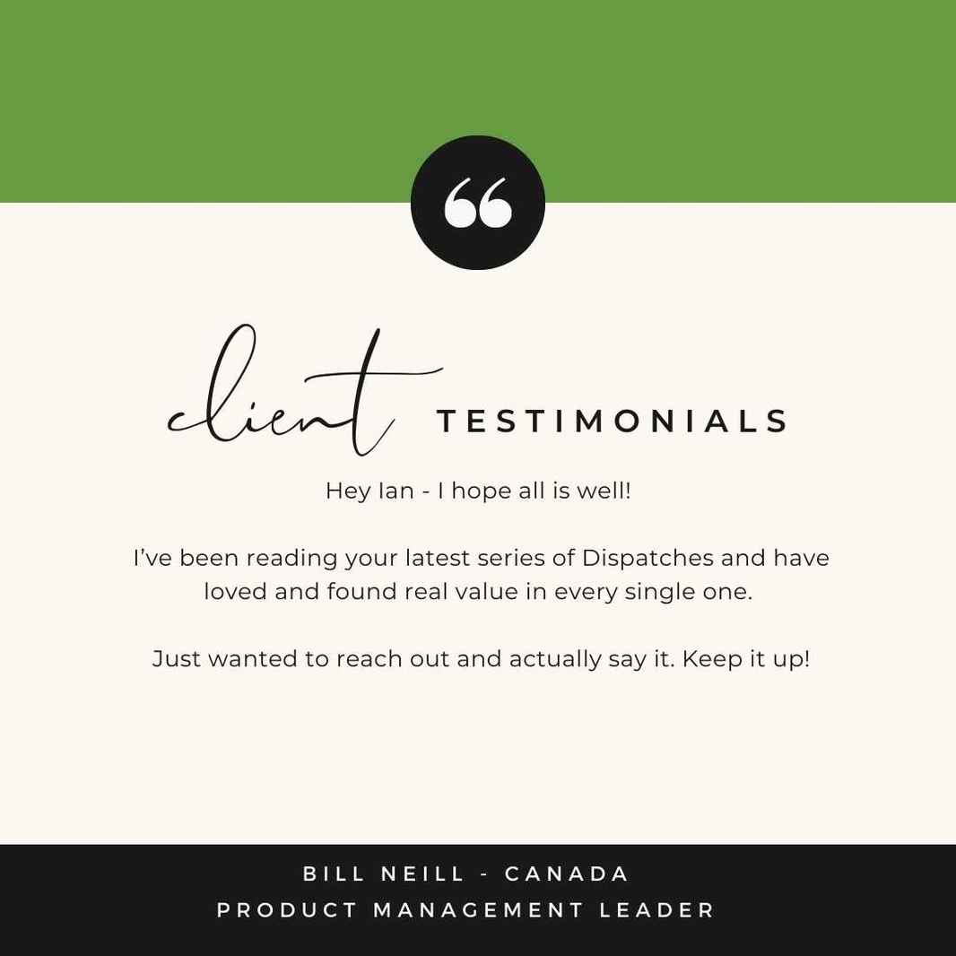 Testimonial - Bill Neill - Newsletter (2)