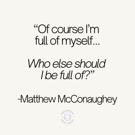 Self Love Quotes (McConaughey