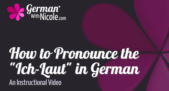 How-to-Pronounce-Ich-Laut-German-Instructional-Video
