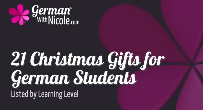 21 Christmas Gifts for German Students Cover NEW