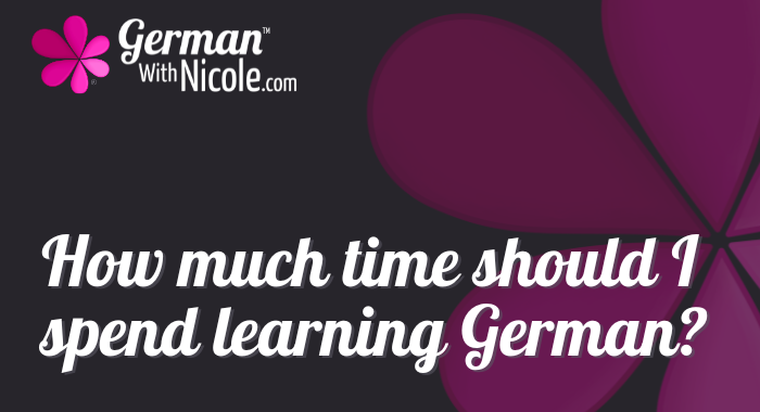 How much time should I spend learning German Cover NEW