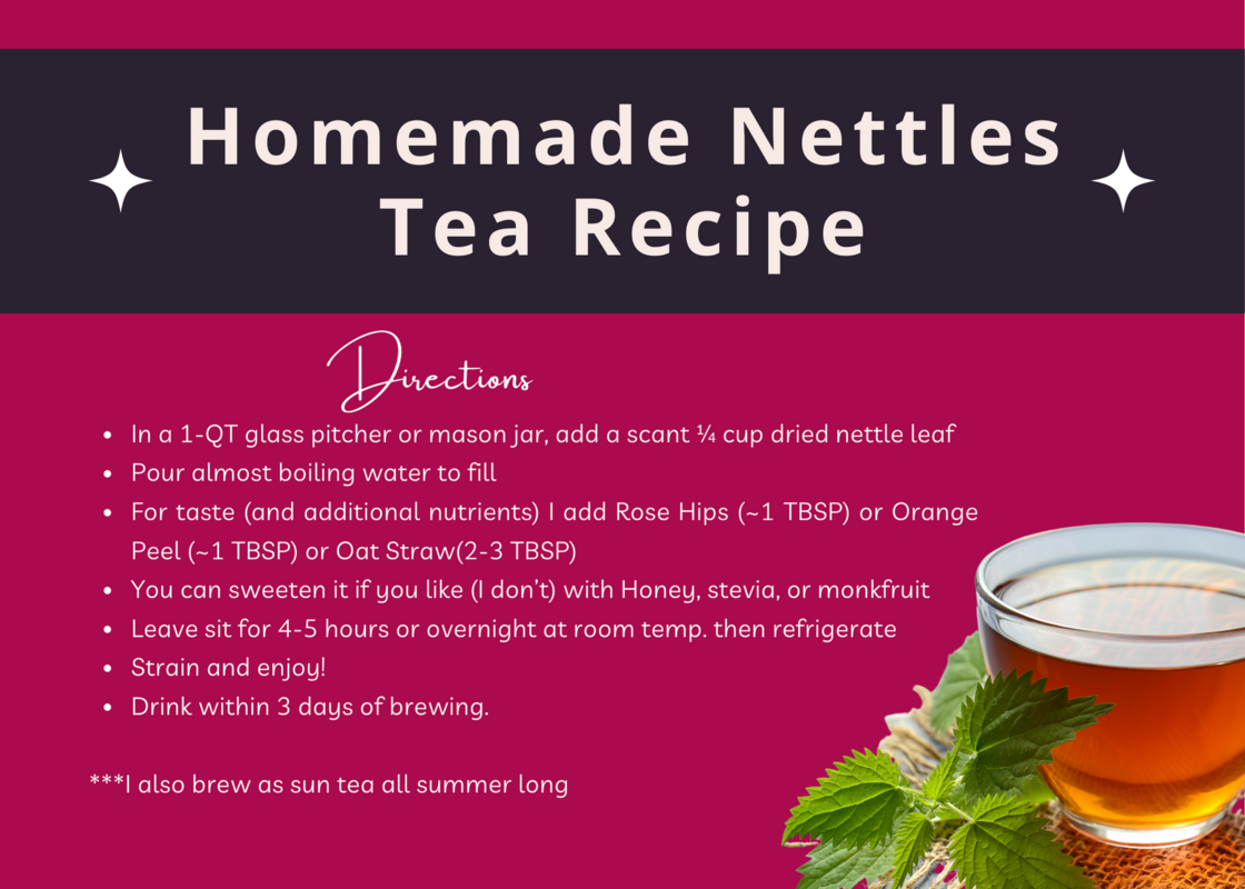 Nettle Tea Recipe for the In Her Eyes Podcast (1)