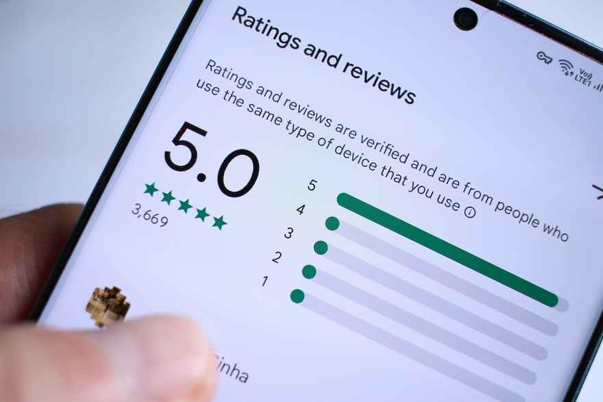 reviews-on-phone