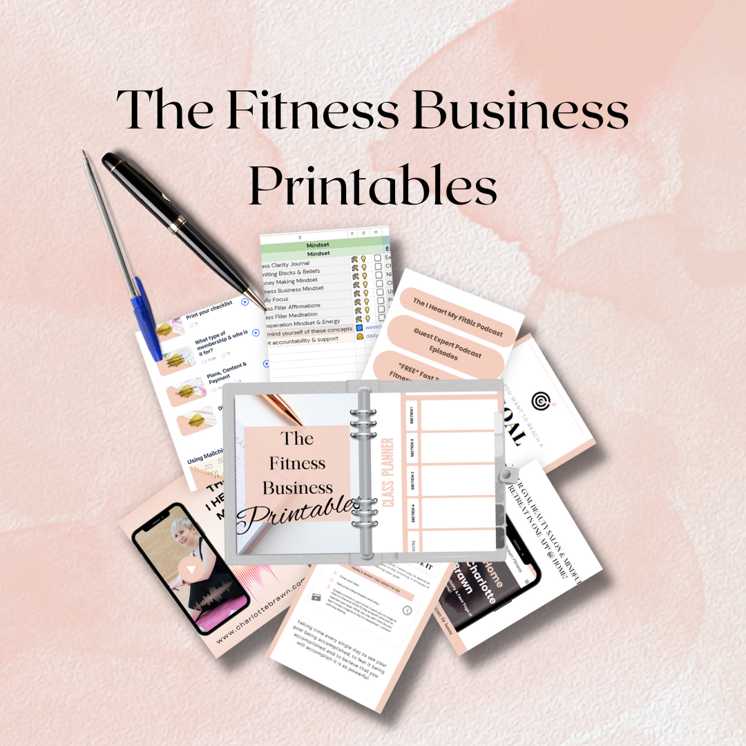 The Fitness Business Printables Graphic