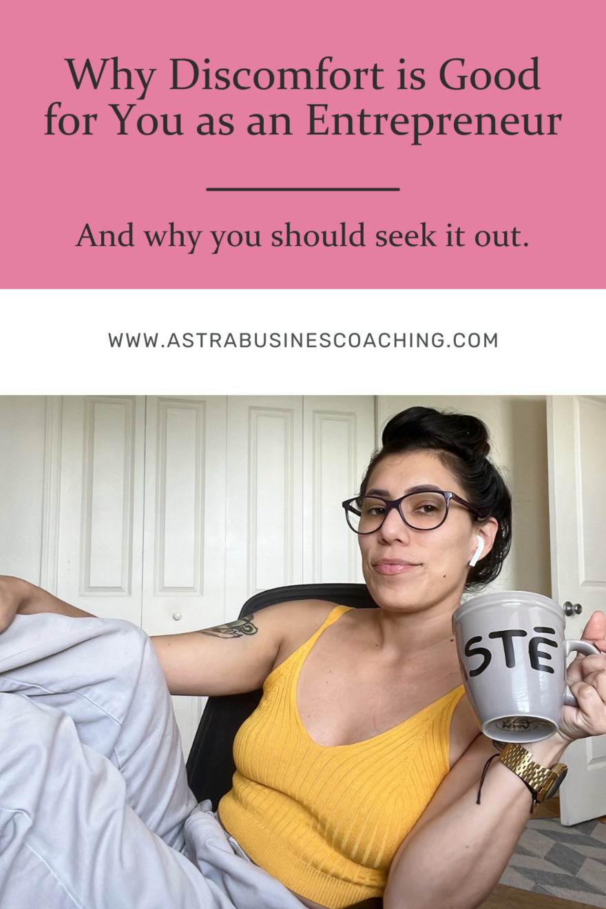 Blog Why Discomfort is Good for You as an Entrepreneur