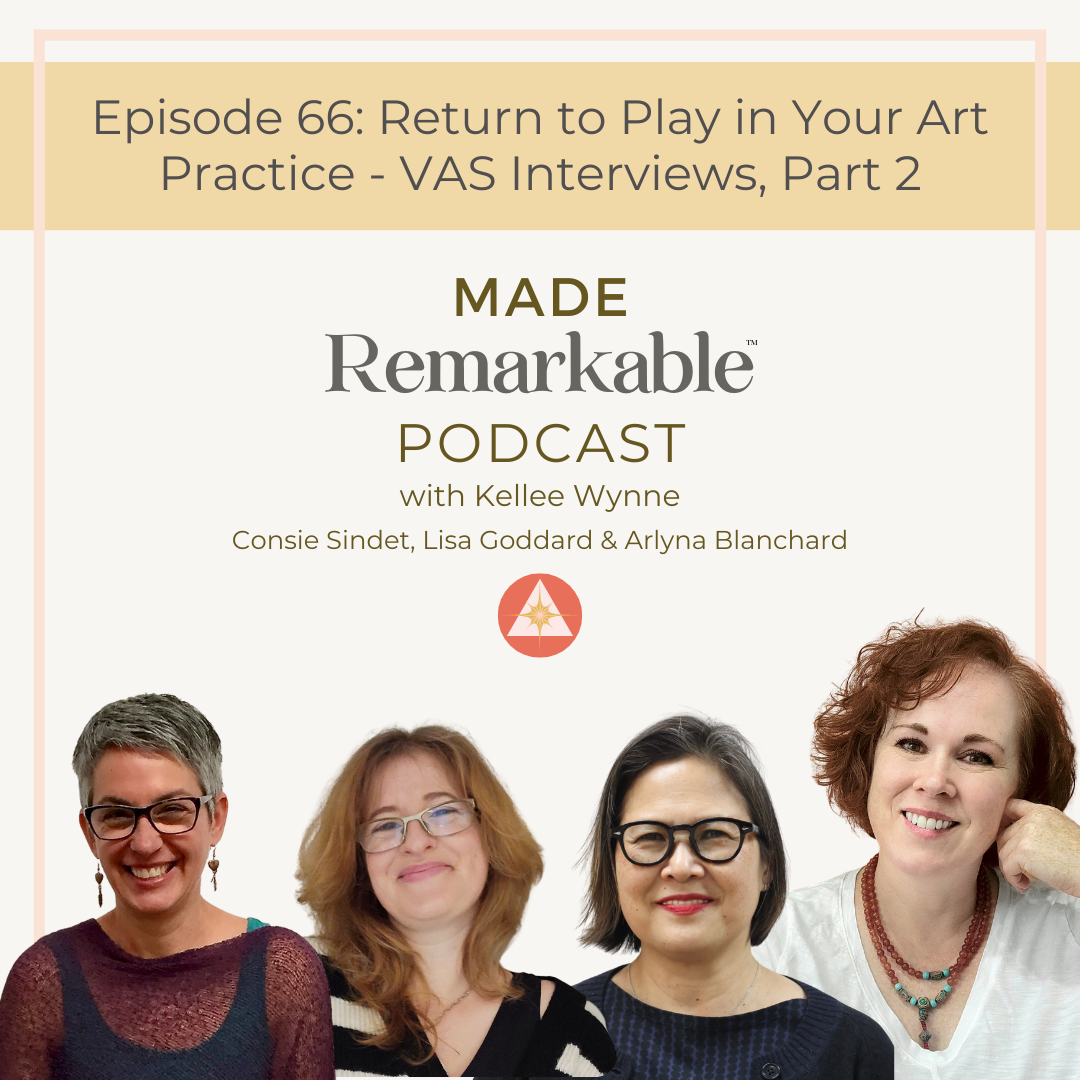 Episode 66 Return to Play in Your Art Practice - VAS Interviews, Part 2