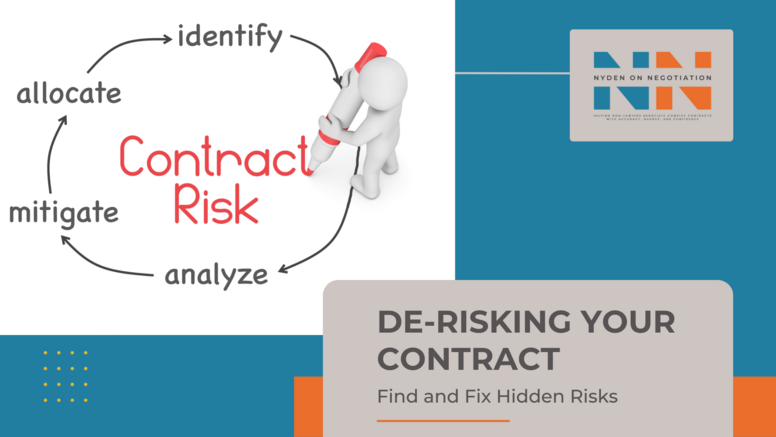 De-Risking Your Contract