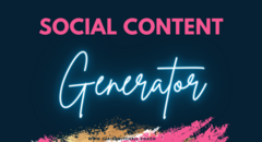 social content generator