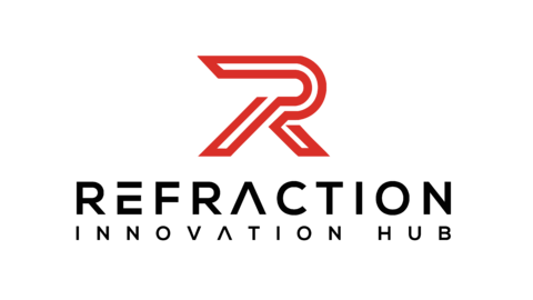 Refraction logo - vertical transparent (1)