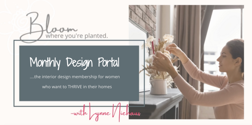 Monthly Design Portal Membership Lynne Niehaus Bloom Where You're Planted
