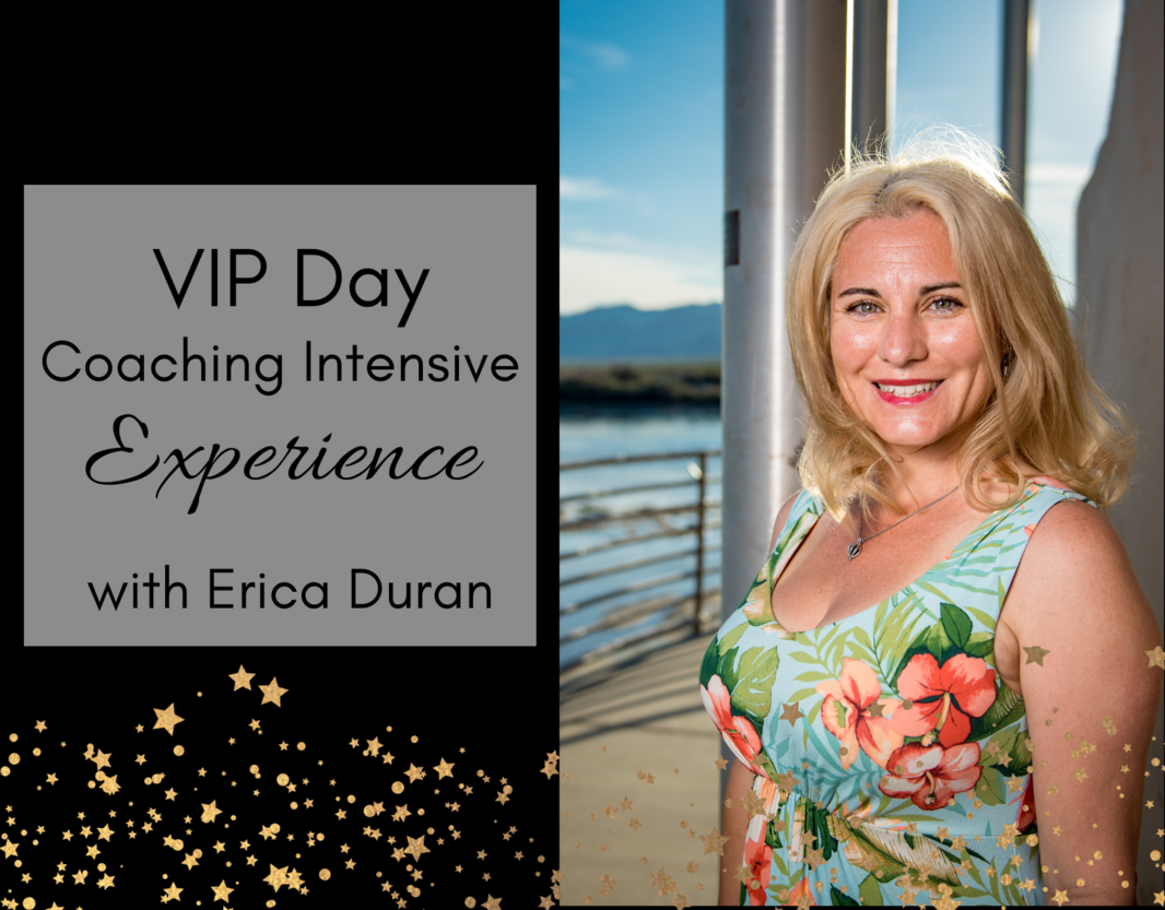 Business Coach and Lifestyle Mentor Erica Duran Host VIP Day Coaching Intensives Experience |  Header Images 5.5 × 4.3 In