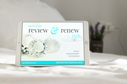 midyear review renew retreat ipad bedcover