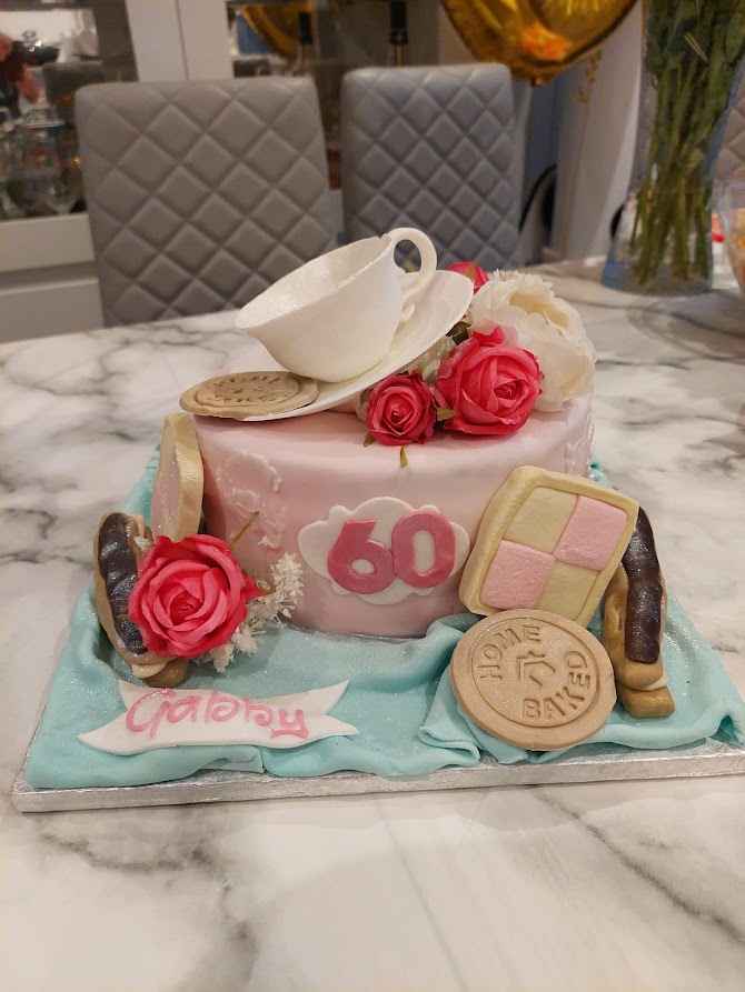 Gabby 60 cake