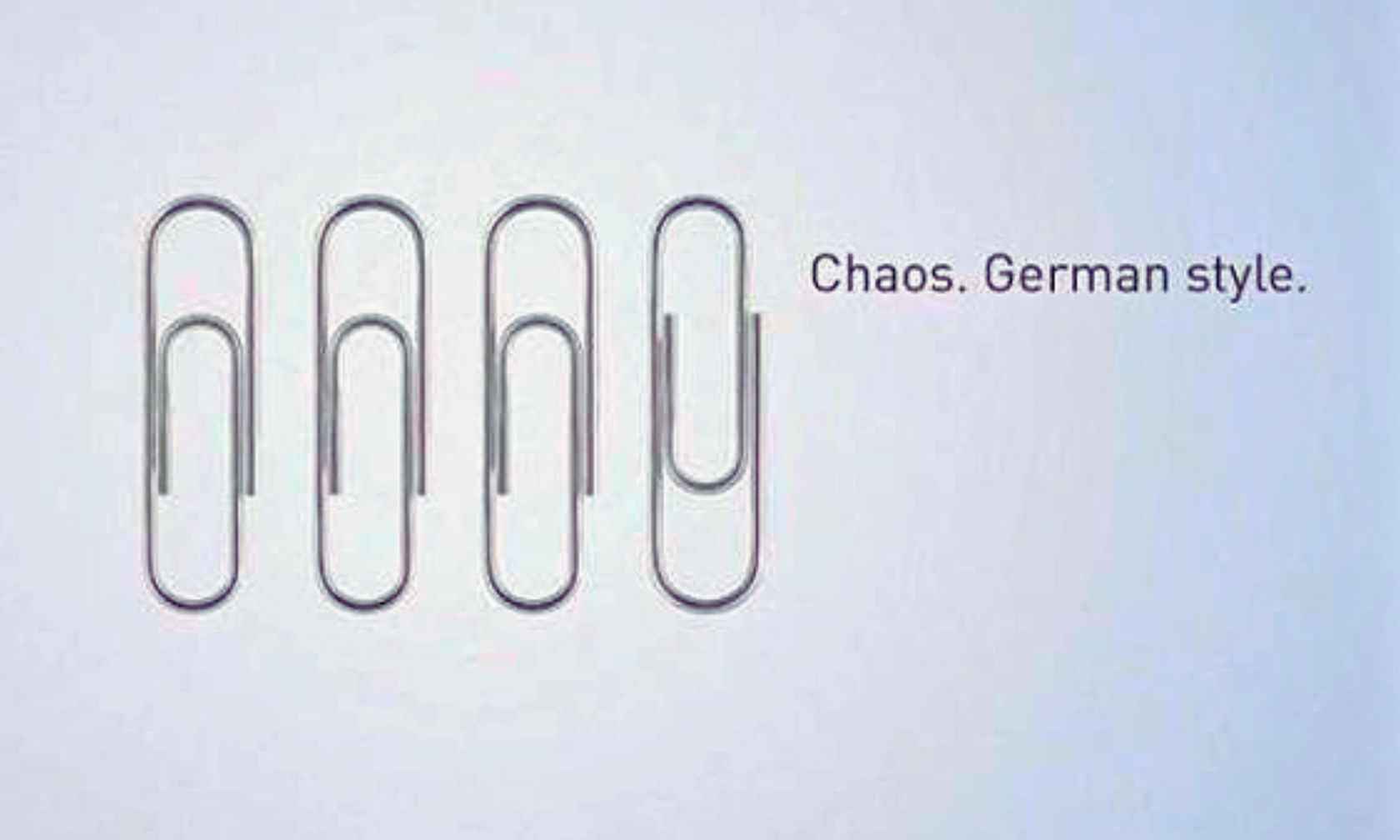 chaos german style