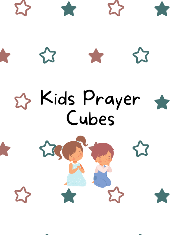 Kid's Prayer Cubes