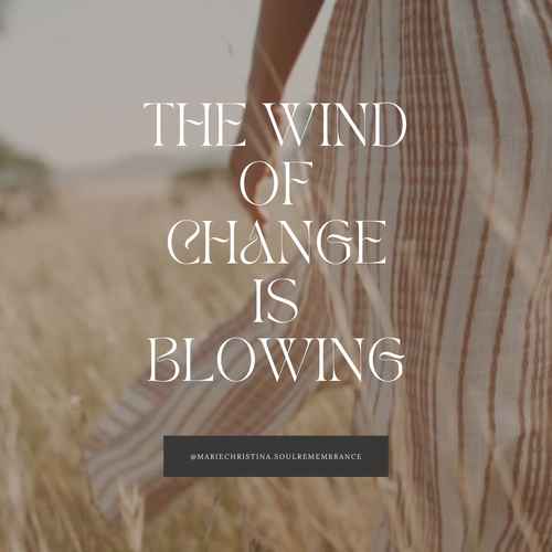 The wind of change is blowing