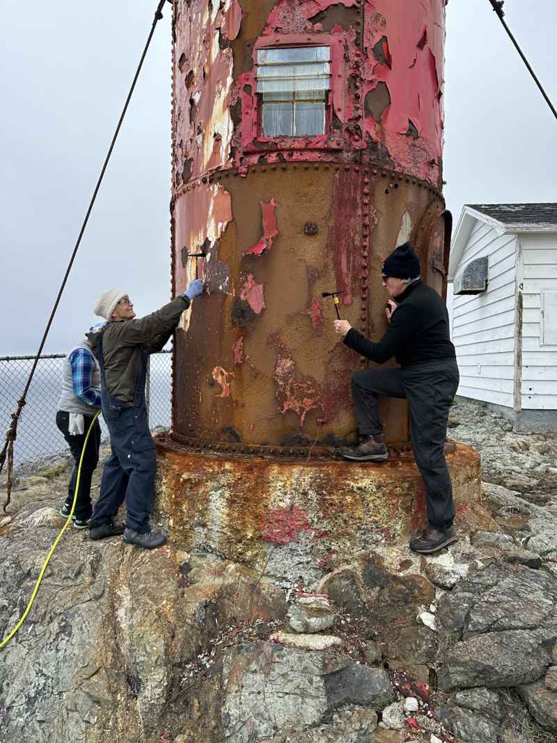 Newfoundland 2023 Lighthouse workers