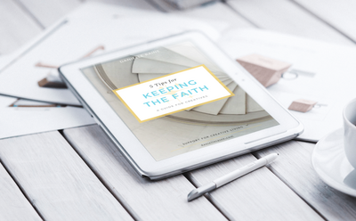 keep the faith ebook mockup wide