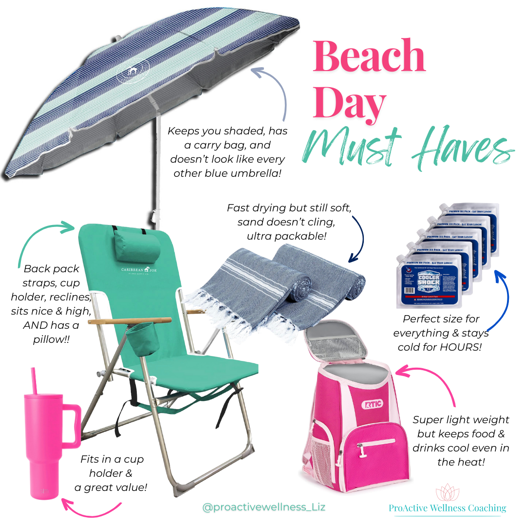 Beach vacation must haves 