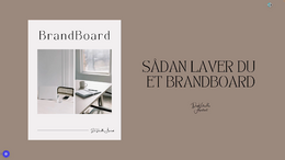 Saadan laver du et brandboard