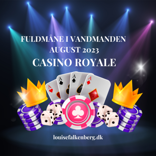 Purple Blue Illustrative Casino Instagram Post