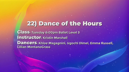 22 Dance of the Hours