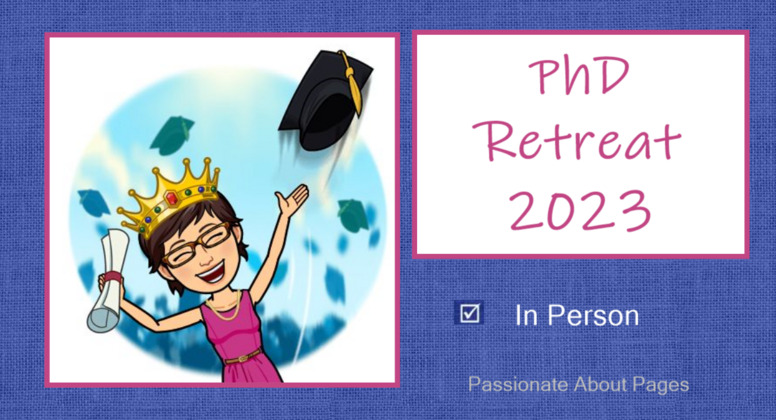 Scrapbook PhD Retreat 2023
