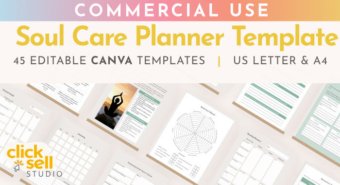 click sell listing images soul care planner - simplero_1