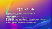 11E The Arctic-