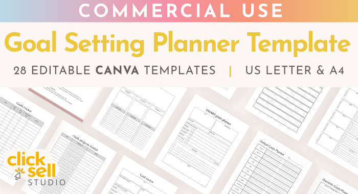 click sell listing images cards - goal setting planner simplero