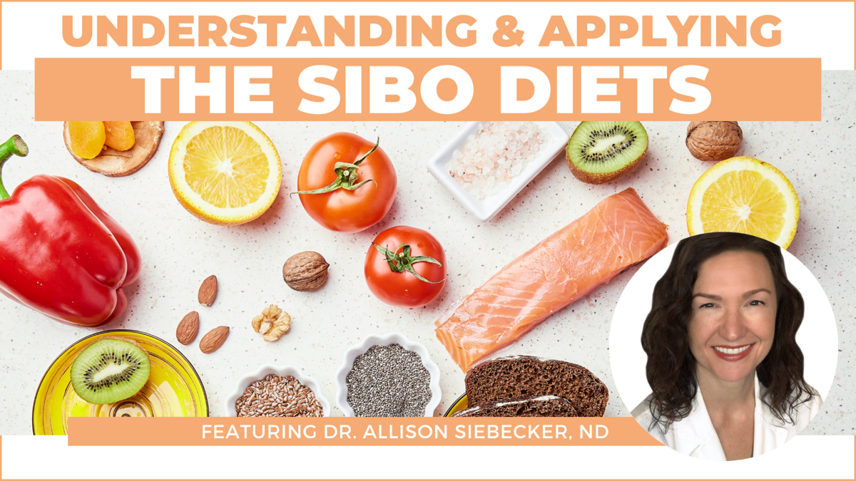 siebecker mc - sibo diets