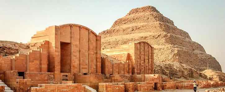 Saqqara and step pyramind