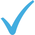 Blue Tick icon