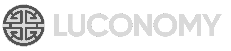 Luconomy logo gray