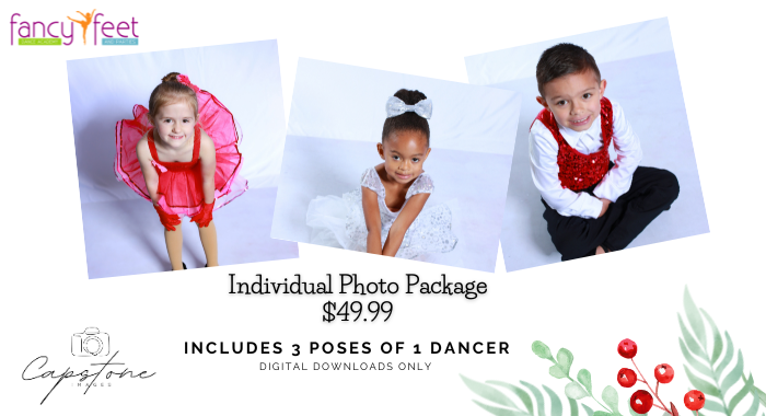 Holiday In Studio Photos- Individual Package 