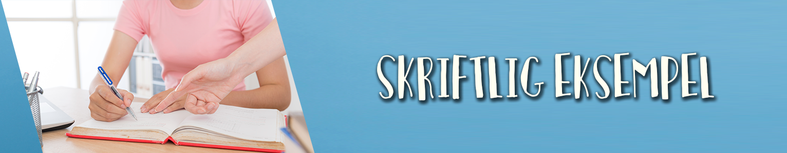 NFI-GN - LESSON BANNER - skriftlig eksempel