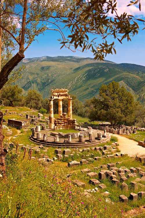 Pictures of Delphi Archaeological Site, Greece - Stock Photos | Paul E Wiliams Photographer Photography Library