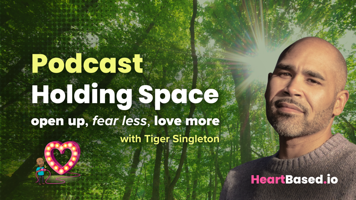 Holding Space HeartBased Podcast Banner