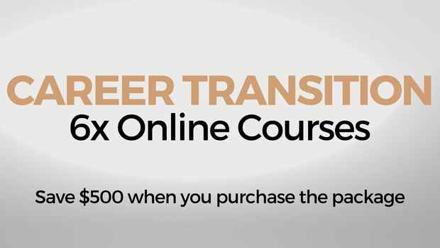 New CAREER transition 6 courses