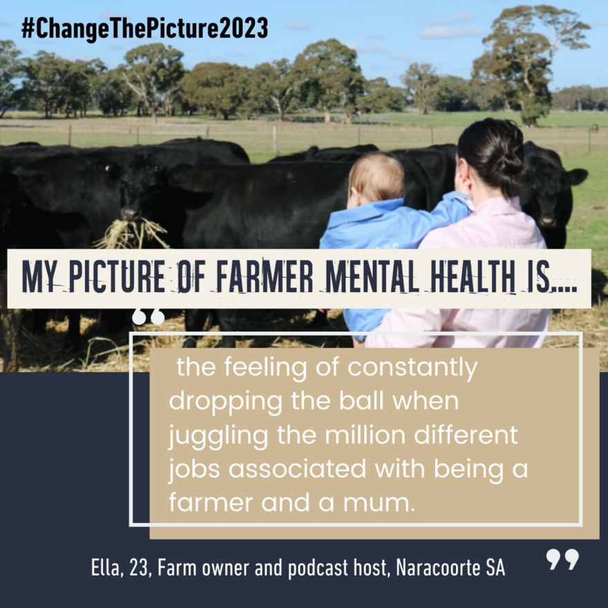 My Picture of Farmer Mental Health Is