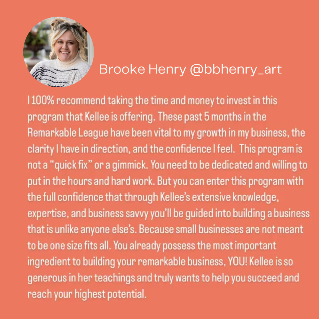 Brooke Henry testimonial Build