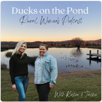 Duck on the pond logo