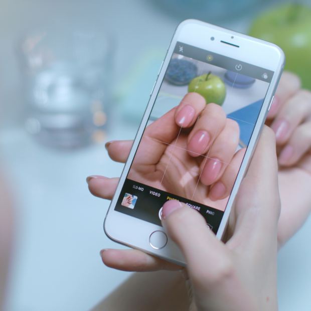 Gray Simple Nail Studio Instagram Post