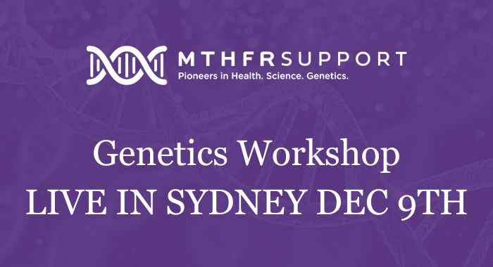 Genetics Workshop - Live In Sydney Dec 9