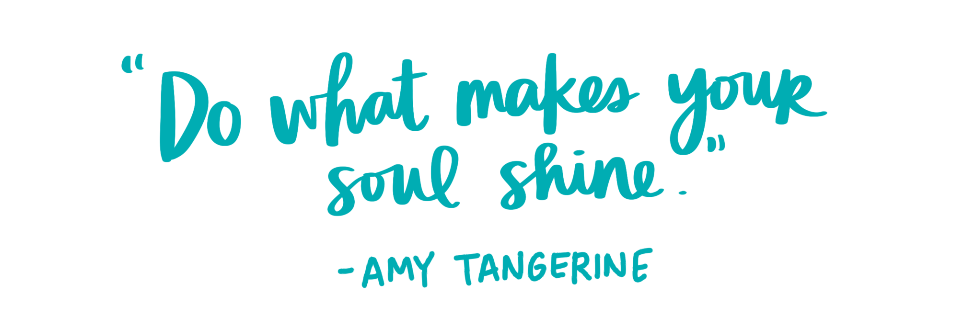 Amy Tangerine Quote
