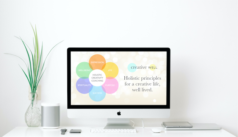 holistic principles creative life imac desktop plant copy