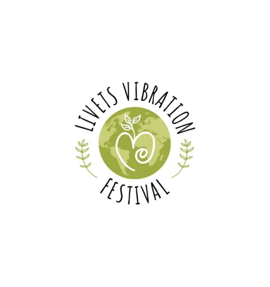 Livets Vibration festival rundt logo