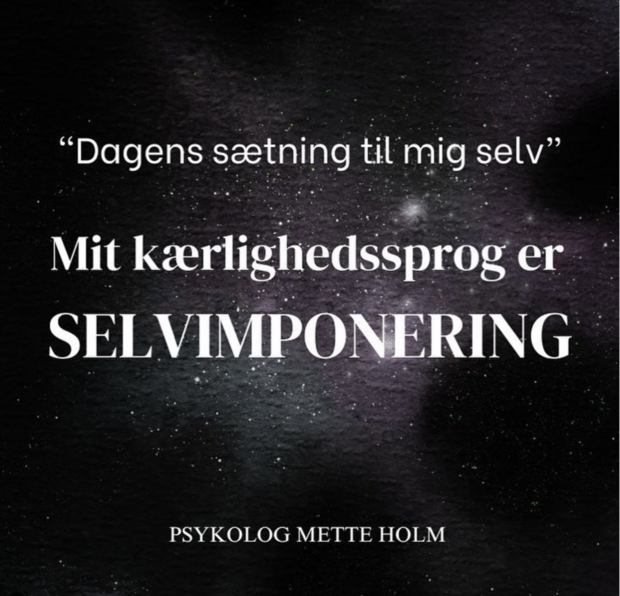 Psykolog Mette Holm selvimponeringslivstil