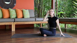 Cuing for yoga poses - bridge pose