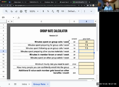 9 Pricing tool